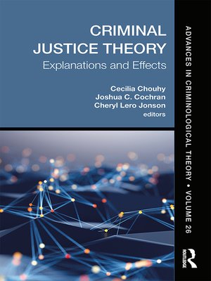 cover image of Criminal Justice Theory, Volume 26
